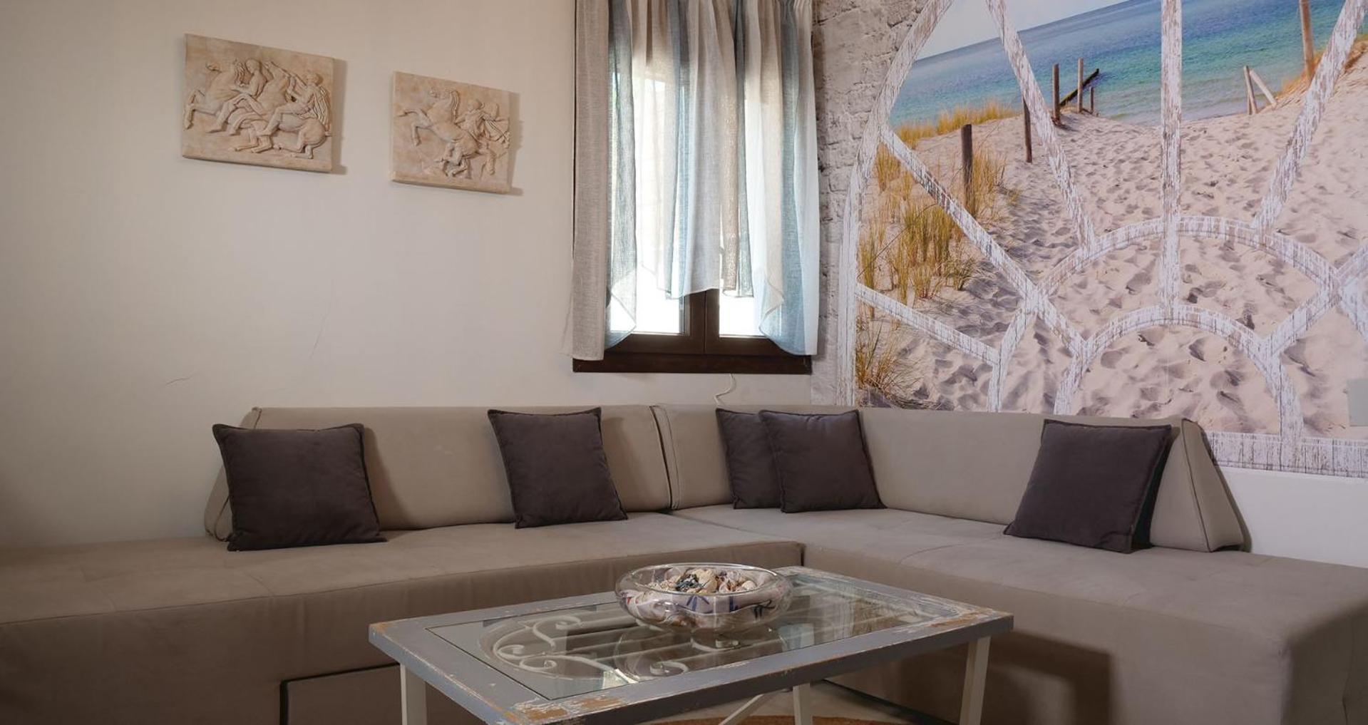 Villa Azzuro Ground Floor Nea Kallikrateia Luaran gambar