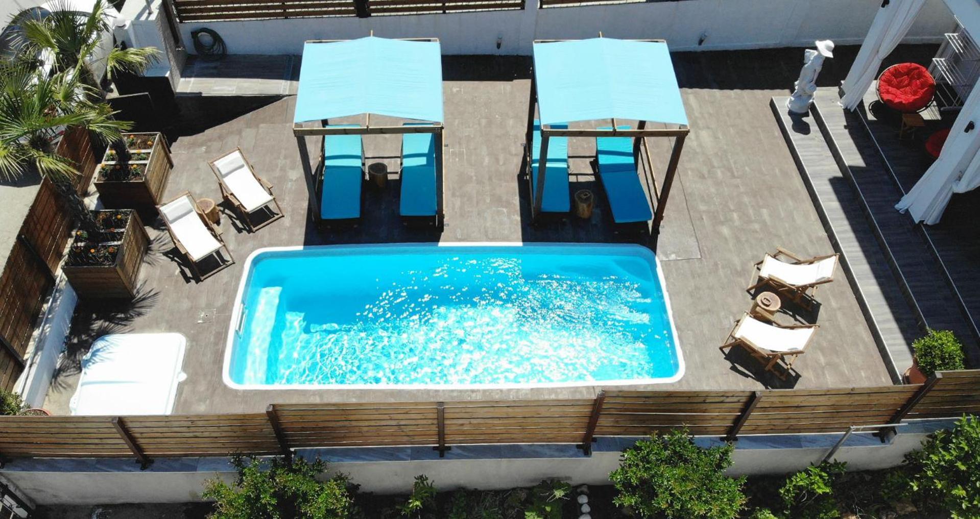 Villa Azzuro Ground Floor Nea Kallikrateia Luaran gambar