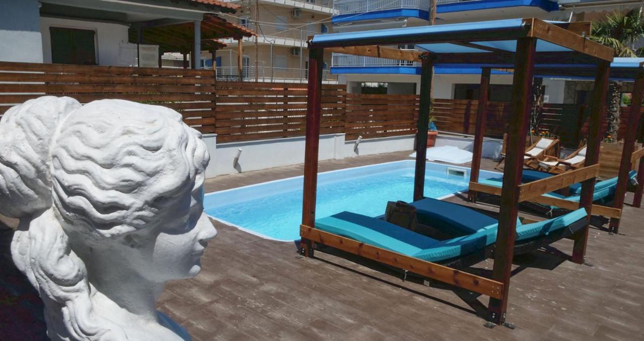 Villa Azzuro Ground Floor Nea Kallikrateia Luaran gambar