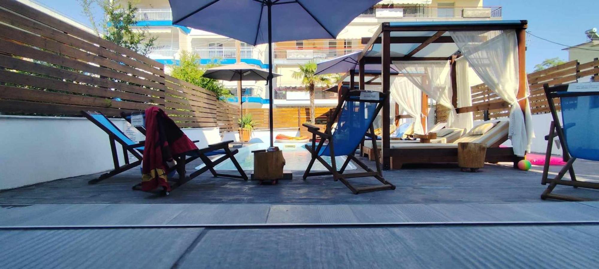 Villa Azzuro Ground Floor Nea Kallikrateia Luaran gambar